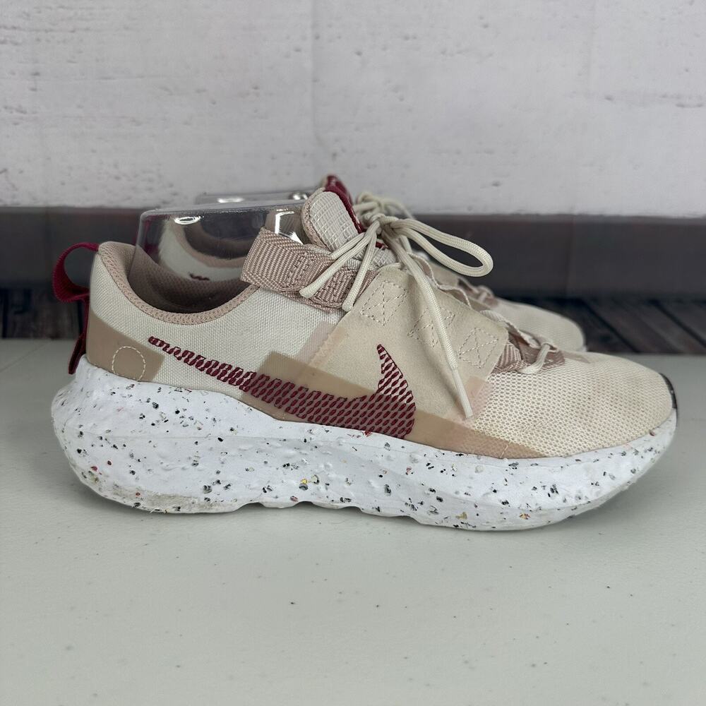 Nike Sneaker Womens 7.5 Pink Crater Impact Shoe‎ Athletic Lace up Casual